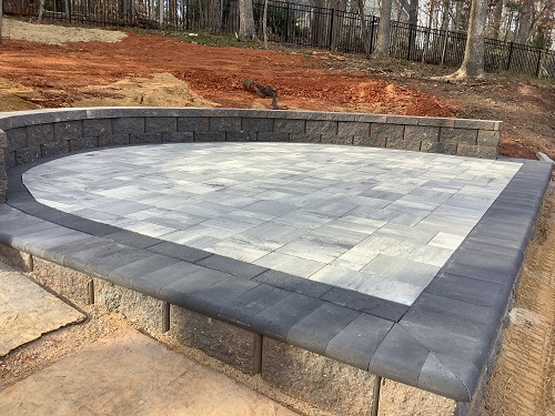 Elevated Paver Patio