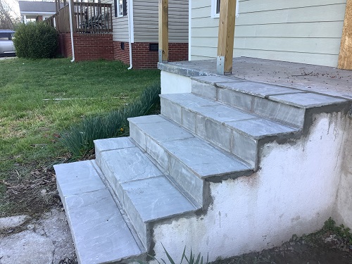 Rebuilt Stairs
